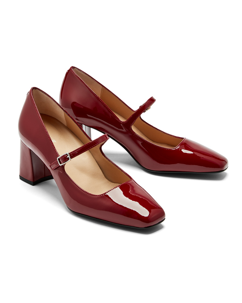 Inez Women's Celine - Burgundy Patent