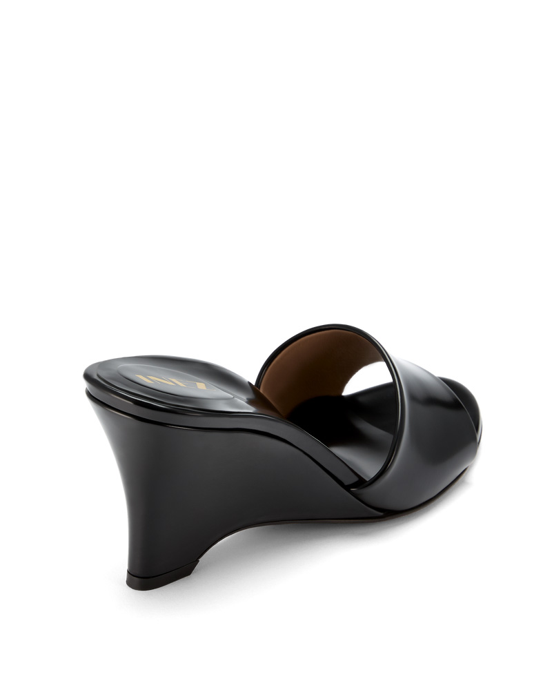 Inez Women's Carmen - Black Abrasivato