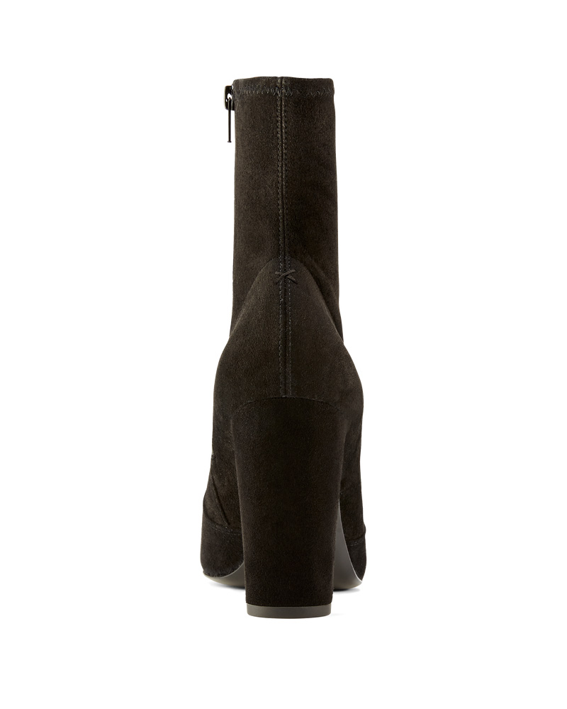 Inez Women's Paz 90 Stretch - Black Suede