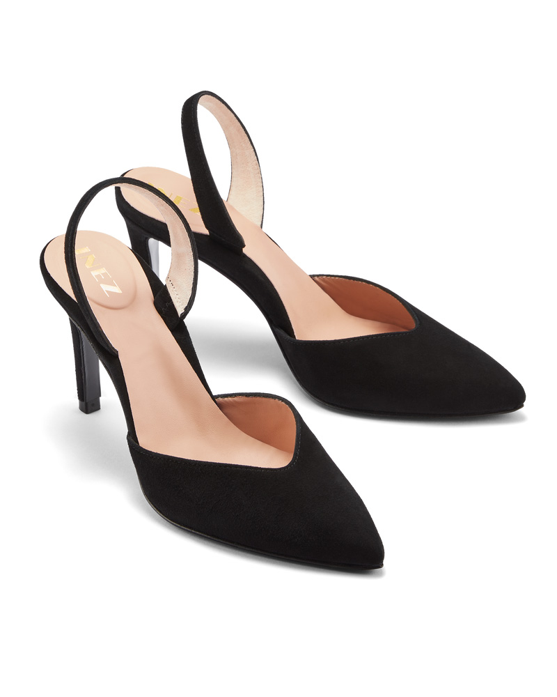 Inez Women's Diana - Black Suede