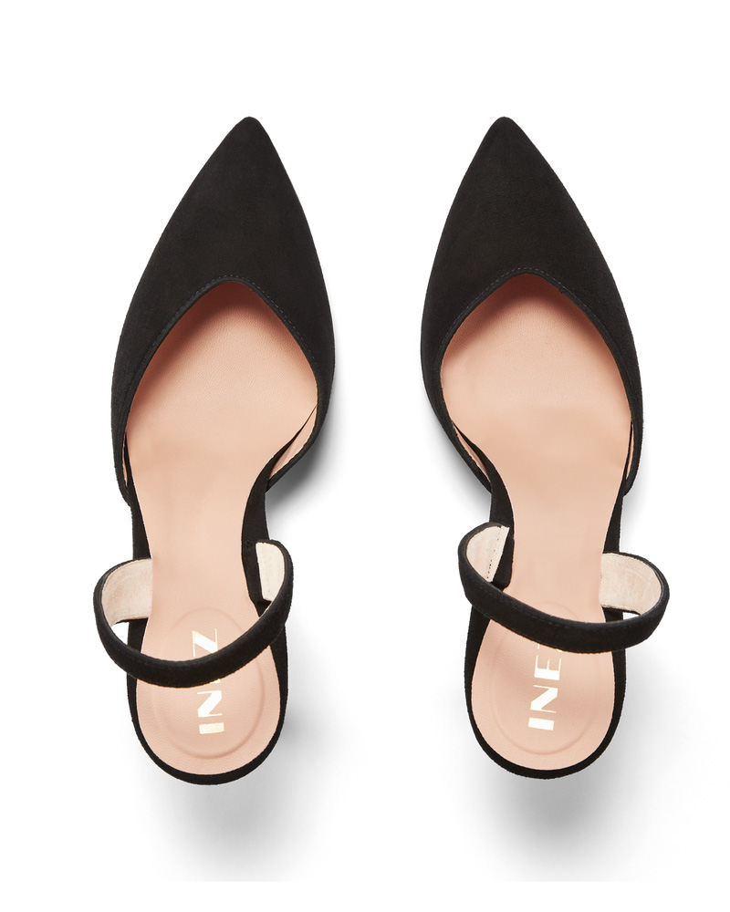 Inez Women's Diana - Black Suede
