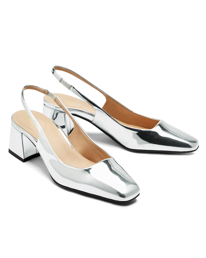 Inez Women's Coco - Silver Metallic