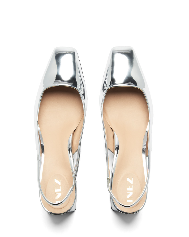 Inez Women's Coco - Silver Metallic