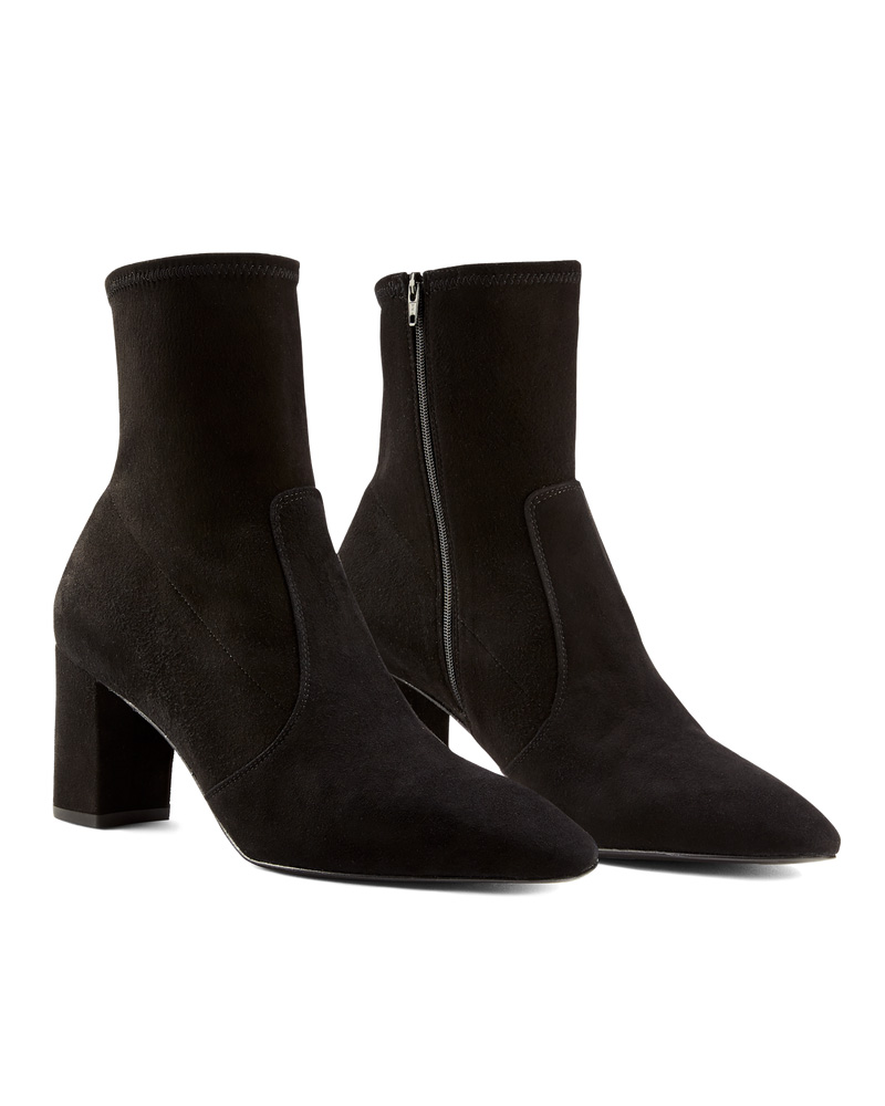 Inez Women's Paz 70 Stretch - Black Suede