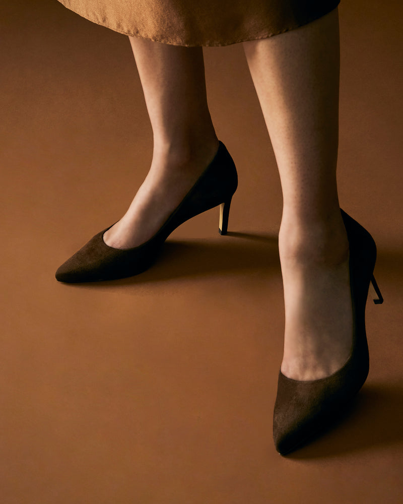 Inez Women's Lola - Chocolate Suede