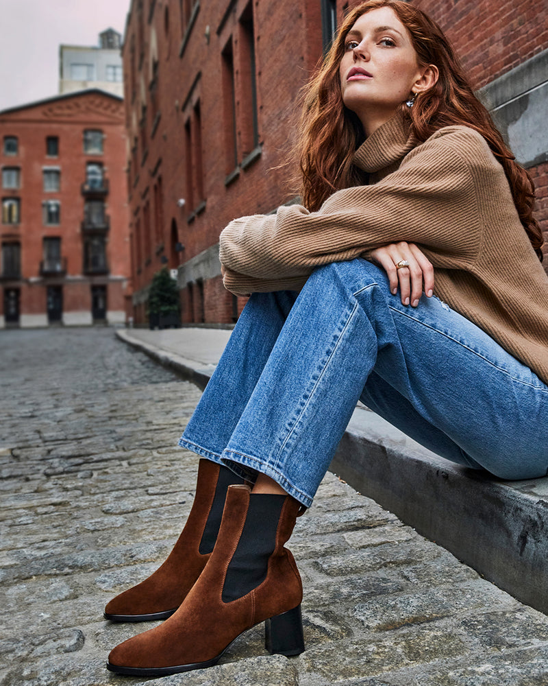 Inez Women's Caro - Chestnut Suede
