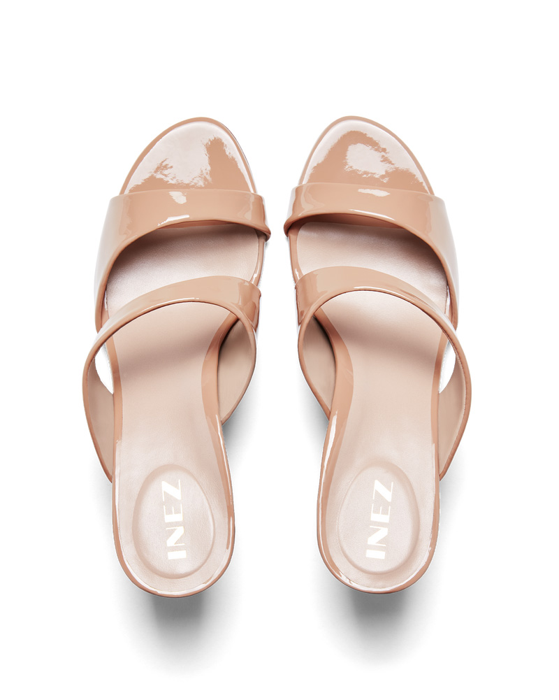 Inez Women's Yvonne - Tan Patent