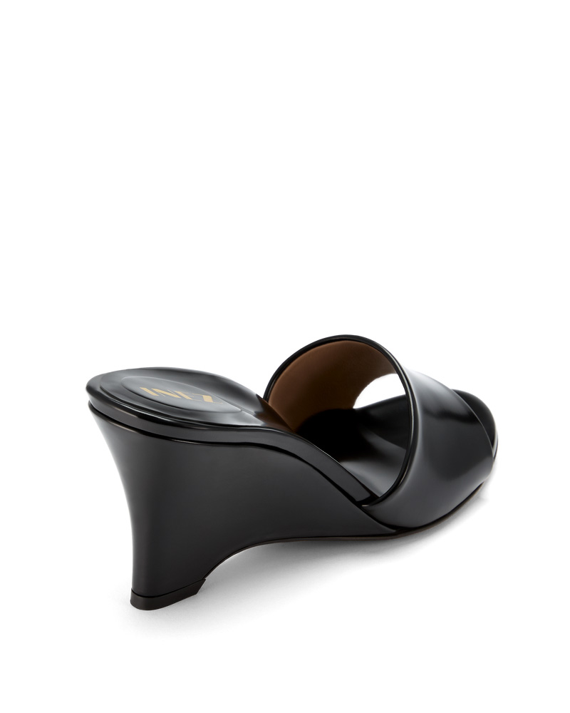 Inez Women's Carmen - Black Abrasivato