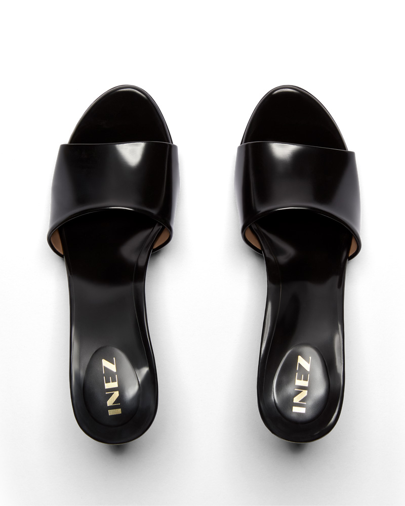 Inez Women's Carmen - Black Abrasivato