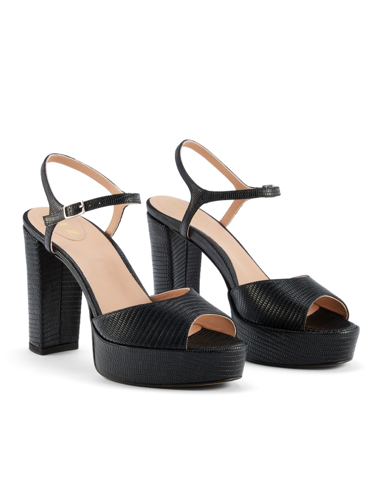 Inez Women's Camilla - Black Lizard