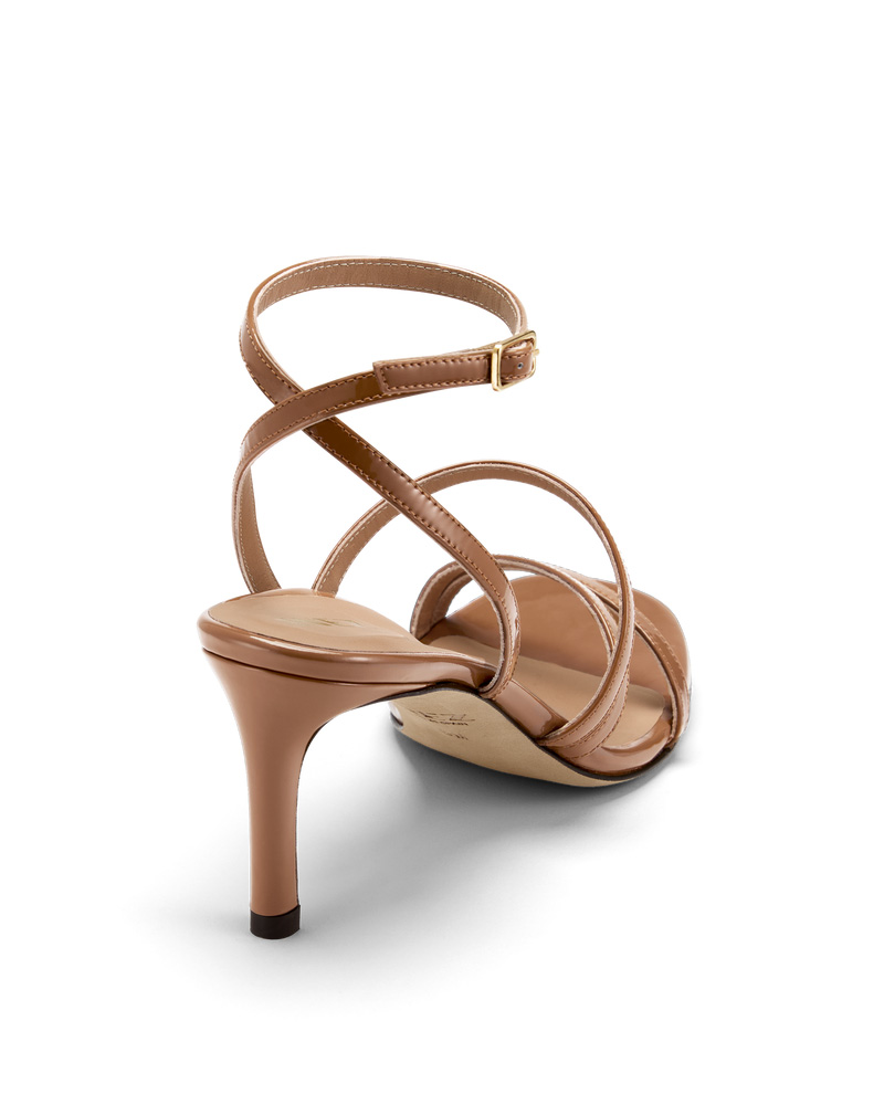 Inez Women's Sofia - Toffee Patent