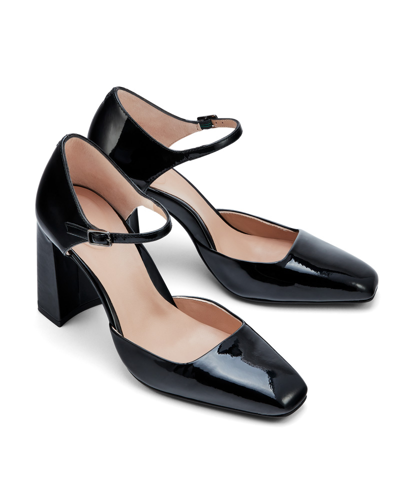 Inez Women's Cleo - Black Patent