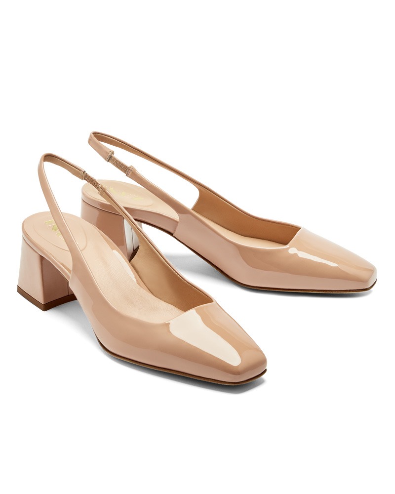 Inez Women's Coco - Tan Patent