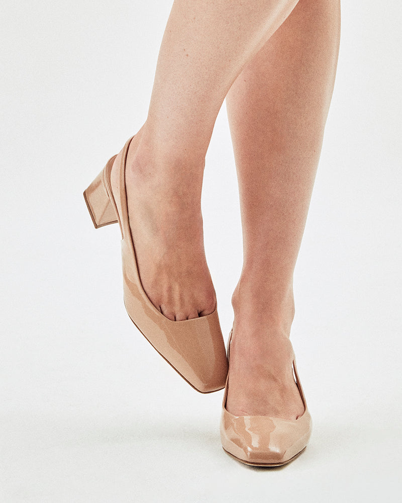 Inez Women's Coco - Tan Patent