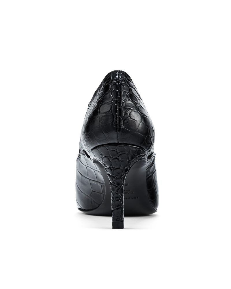 Inez Women's Marisol 70 - Black Croco Emboss