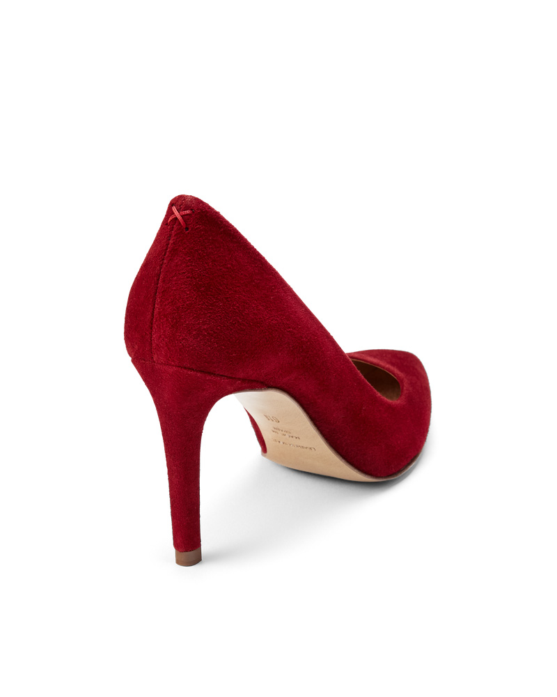 Inez Women's Alta - Deep Red Suede