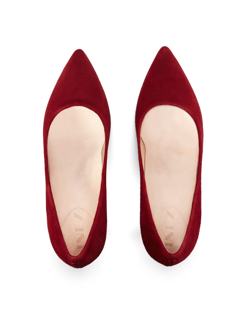 Inez Women's Alta - Deep Red Suede