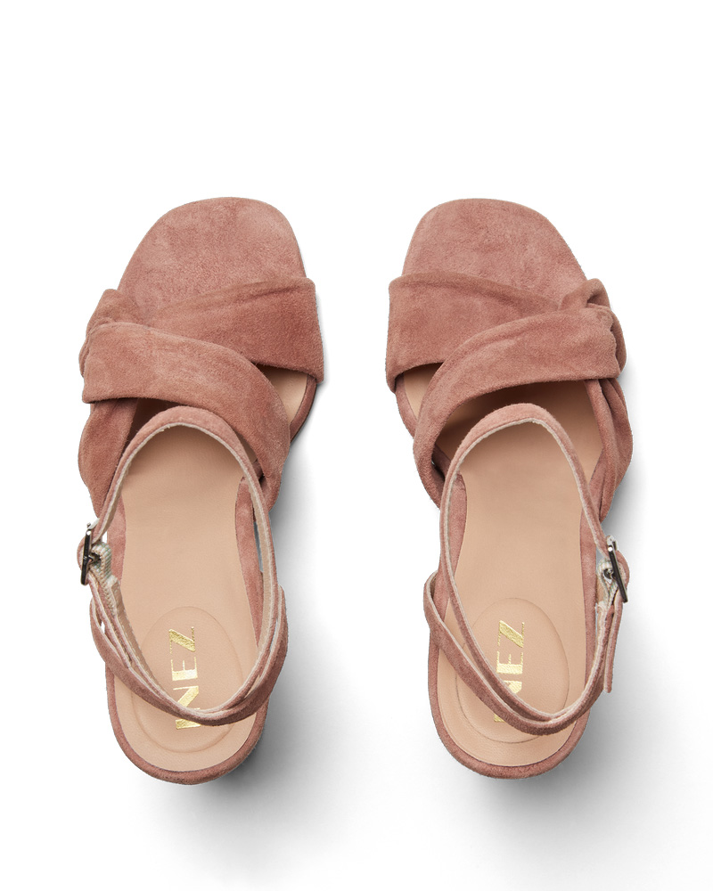 Inez Women's Isabel - Clay Pink Suede