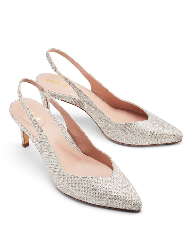 Inez Women's Mia - Silver Woven