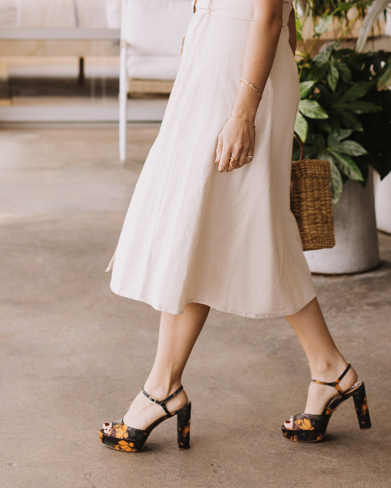 Inez Women's Camilla - Marigold Satin