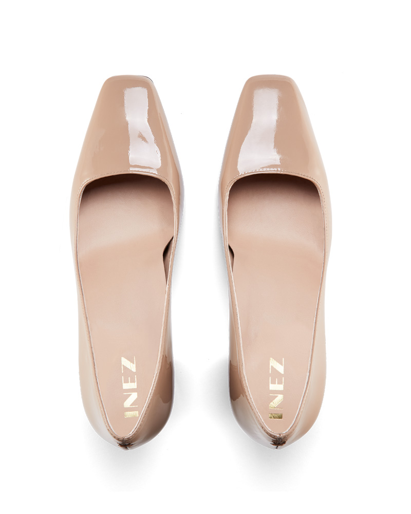 Inez Women's Frida - Tan Patent