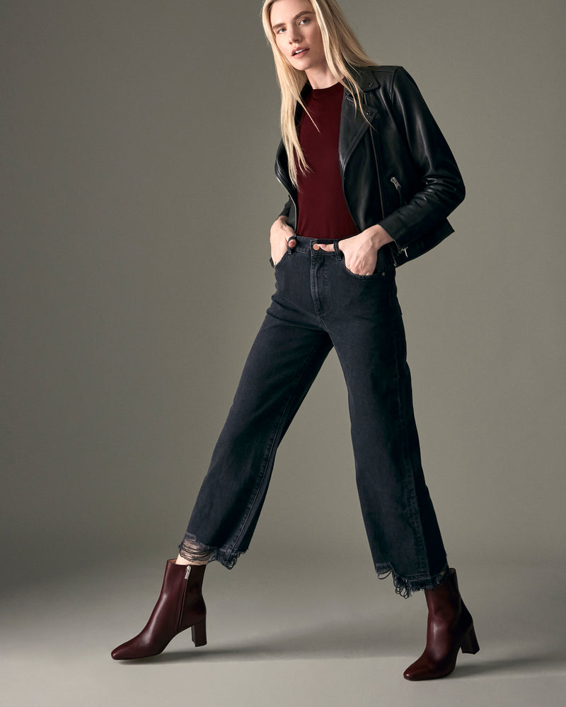Inez Women's Paz 70 - Burgundy Calf
